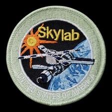 Vintage NASA Space Exploration Skylab Patch. Embroidered. Iron On. 3