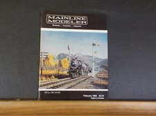 Mainline Modeler 1983 February AT&SF Maintenance of Way Crane Diesel inspection picture
