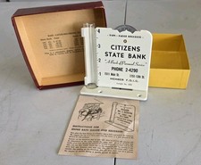 Vintage Citizens State Bank Rain Gauge picture