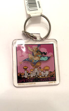 VINTAGE DISNEY'S ALLADIN KEYCHAIN NOS NEW OLD STOCK picture