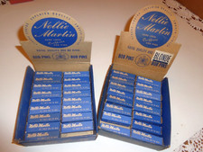 2 VINTAGE NELLIE MARTIN BOB PIN BOBBY STORE DISPLAYS & 33 BOXES NOS picture