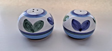 Vintage Ilpra Lesmo Italian Hand Painted Ceramic Salt & Pepper Shakers picture