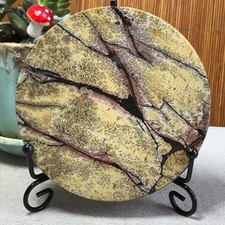 99mm Natural Chinese painting stone crystal ornaments for home decoration A6405 picture