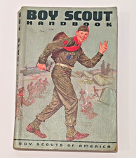 Vintage 1959 Boy Scouts of America Paperback Handbook Norman Rockwell Cover picture