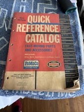 1963 Ford Quick Reference parts catalog manual truck car Fairlane Galaxie picture