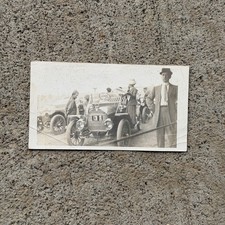 1911 Maryland Dealer Photo Auto Tag Antique Car Photo Porcelain Plate in Use 131 picture