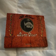 Vintage Bill Tassos Barn Door San Antonio Texas Matchbook 8400 N New Braunfels picture
