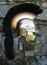 Thracian helmet,attic helm,roman greek helmet,1.2mm brass helmet,christmas gift picture