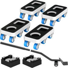 Furniture Dolly with Dual Groove Design: Furniture Sliders with 6 Wheels picture