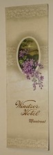 1912 Windsor Hotel menu card Montreal Canada picture