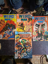 DC Comics Weird War Tales Comic Lot 4 Issues #86 #96 #98 #93 Newstand picture