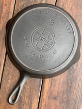 Griswold Cast Iron #9 Slant EPU Logo Skillet picture