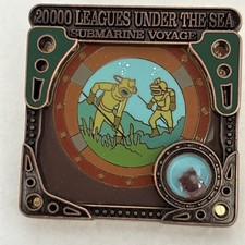 2016 Walt Disney World Piece of History Pin - 20,000 Leagues Under the Sea LE picture