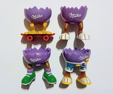 MILKA EASTER EGG CUPS LARGE FIGURINES SET - FIGURES COLLECTIBLES MINIATURES picture