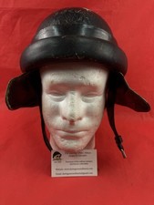 Original WW2 Italian Fascist Tanker’s Helmet Caristi Ariete  picture