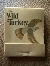 Vintage Dallas Wild Turkey Restaurant Matchbook Walnut Hill Preston c.1990 Texas picture