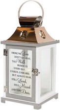 Carson Home Accents 57447 Walk Beside Us Memorial Remembrance Battery Powered picture