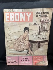 Vintage June 1962 Ebony Magazine Dorothy Dandridge Cover picture
