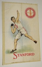 1910 Murad College Silk (S22) STANFORD SHOT PUT picture