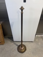 Antique Victorian Art Deco Cast Iron,  Brass  Floor Lamp parts or restore picture