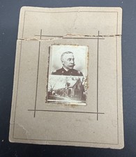 Antique Photo Admiral George Dewey & VT Home Spanish American War Pennygraph picture