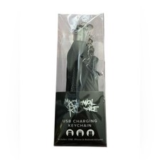My Chemical Romance Usb Charging Keychain Black New picture