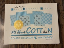 1998 All About Cotton A Fabric Dictionary and Swatchbook Revised Edition Vol. 2 picture