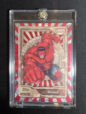 2026 Topps Mint Marvel Red Hulk #23 Red Diamante 1/5 COLOR MATCH SSP picture