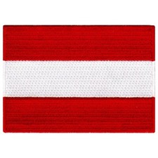 AUSTRIA FLAG PATCH AUSTRIAN EMBLEM souvenir badge embroidered iron-on VIENNA new picture