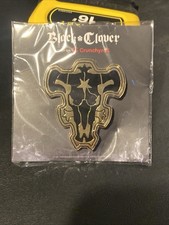Anime Expo 2026 Crunchyroll Black Clover Metal Enamel Black Bulls Pin Badge picture