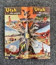 Utah VTG 1950s Brochure “Variety Vacationland” Mid Century Travel Souvenir picture