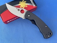 Spyderco C210CFP Rhino Knife Carbon Fiber CTS-XHP Stainless 2018 Production #155 picture