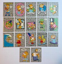 1990 Topps The Simpsons Sticker Lot 17 Cards #2-22 Vintage picture