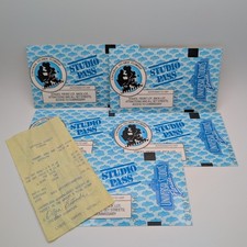 Vintage 1990 Universal Studios Florida Opening Summer Studio Pass Lot 5 Receipt picture