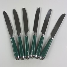 Oneida Palette-Hunter Green (Stainless) Flatware lot of 6 Butter Knives Knife  picture