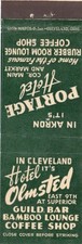 Vintage Matchcover Portage Hotel In Akron picture