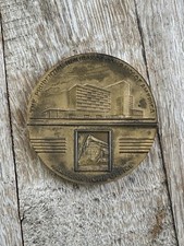 Vintage The Prudential Insurance Co Paperweight Bronze 1948 (N1) picture