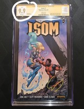 Isom #1 Cover B CGC SS (9.9 MINT ) Signed By Eric July*Extremely Rare  picture