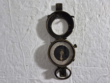 1918 WW I Cruchon & Emons Mfg. Verners Military Compass (Not Working) picture