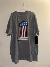 Harley-Davidson's Men’s 3xl XxxL Gray Short Sleeve Tshirt picture