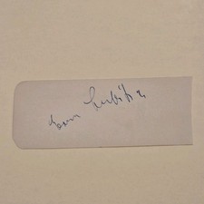 Ernst Lubitsch Director Signed Page Autograph Auto William T Orr Actor Hollywood picture
