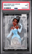 Princess Tiana - 2023 Topps Chrome Disney 100 #4 PSA 9 picture