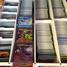 800 Pokemon Cards Bulk Lot Common and Uncommon & rare 50 Holos 3 special Ex card picture