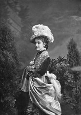 Adelina Patti As Violetta In La Traviata 1880 Old Photo picture