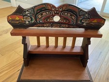 Northwest Coast Wood Cabinet picture