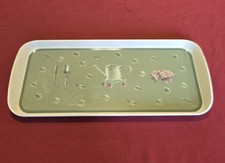 Vintage Garden Themed Melamine Serving Tray picture