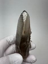 Large Clear Lemurian Seed Quartz Crystal Smokey Point__Serra do Cabra picture