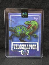 VELOCIRAPTOR 2026 TERRA VERITAS SERIES 1 #4 BLUE PARALLEL SERIAL #22/27 picture