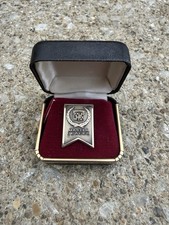 Cadillac Master Dealer Vtg 1/10 10K GF Pin Tie Tack Emblem Logo Automotive Cars picture