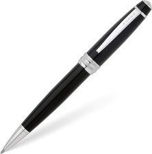 CROSS METAL BAILEY BALLPOINT PEN BLACK LACQUER WITH CROSS PEN GIFT BOX(AT0452-7) picture